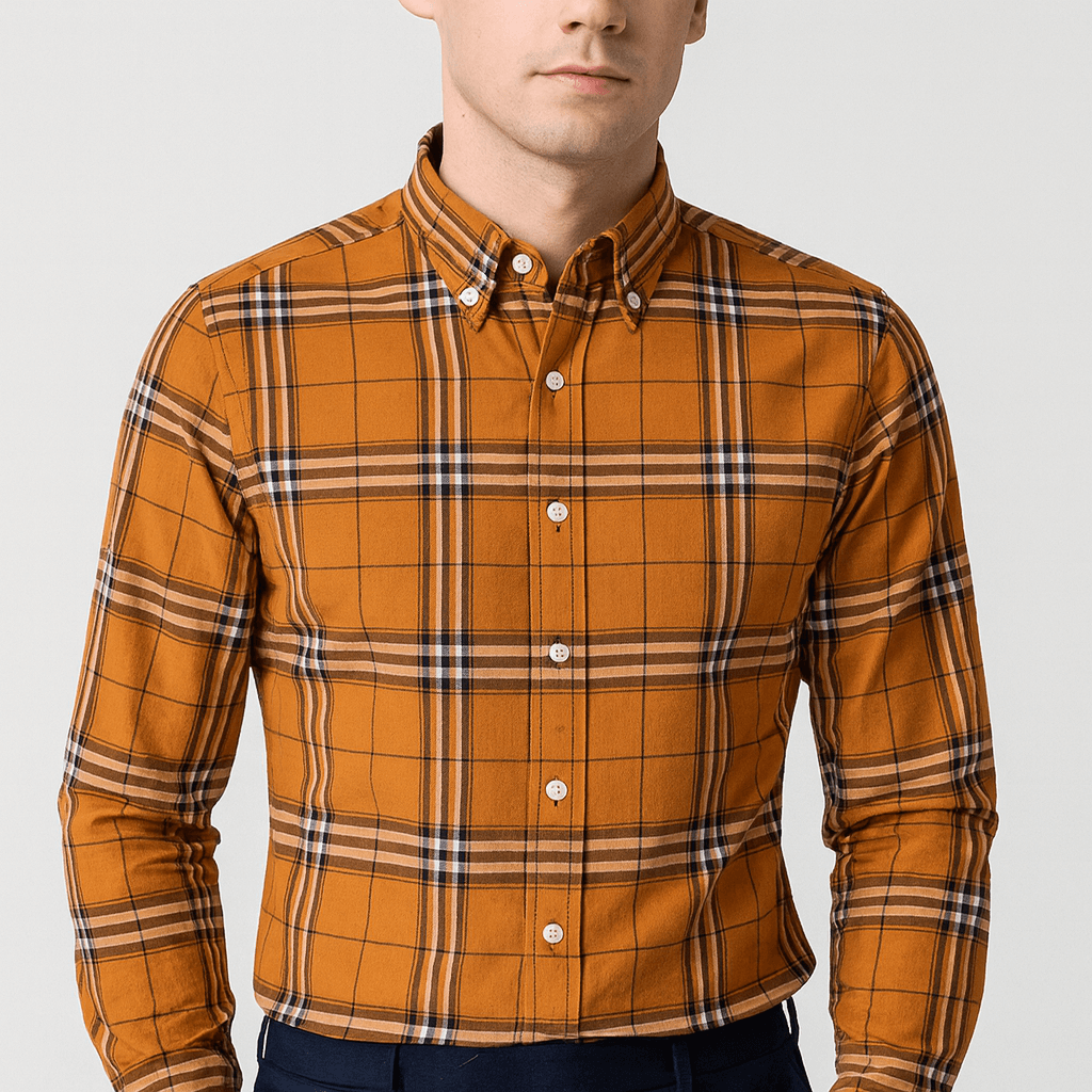 Stoneburry | Classic plaid shirt