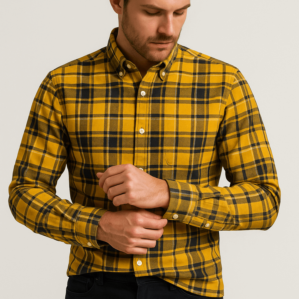 Stoneburry | Classic plaid shirt