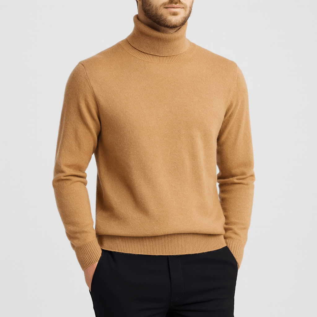 Stoneburry | Soft roll collar sweater