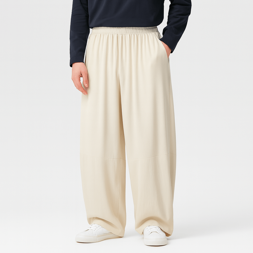 Stoneburry | Oversized flow trousers