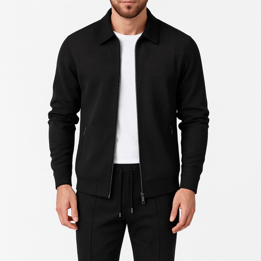 Stoneburry | Lightweight tracksuit with zip jacket and tapered joggers