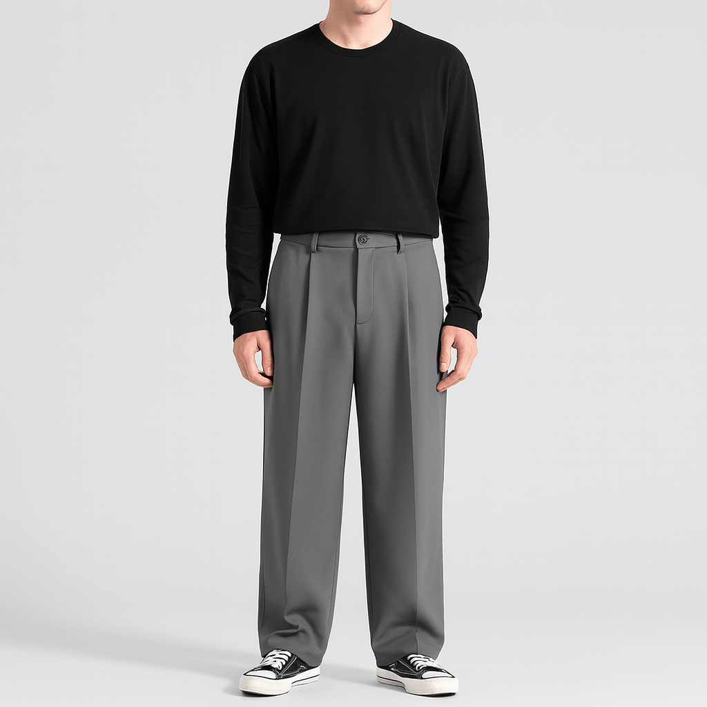 Stoneburry | Wide relaxed fit pants