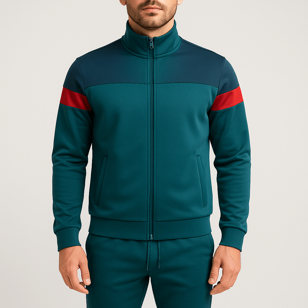 Stoneburry | Breathable slim fit tracksuit set