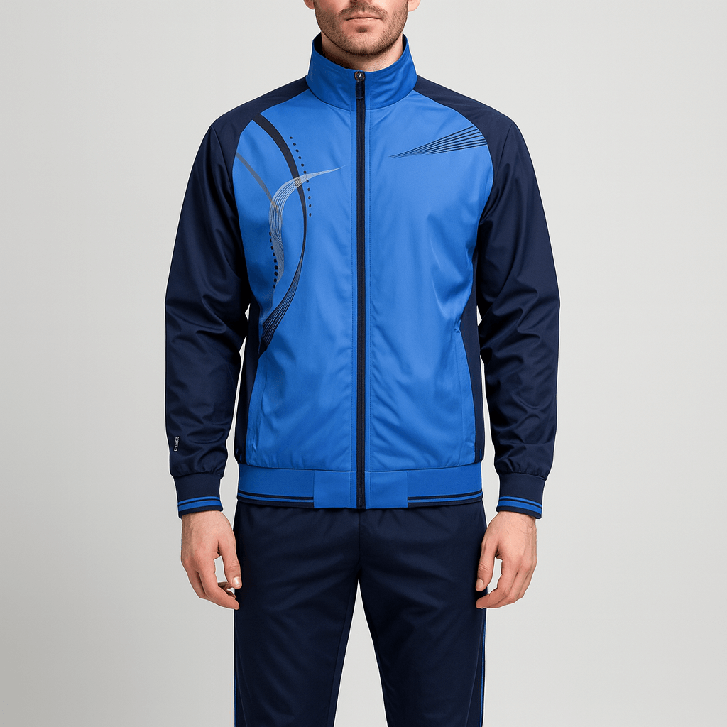 Stoneburry | Flexible Sportswear Set with Zip-up Jacket and Matching Pants