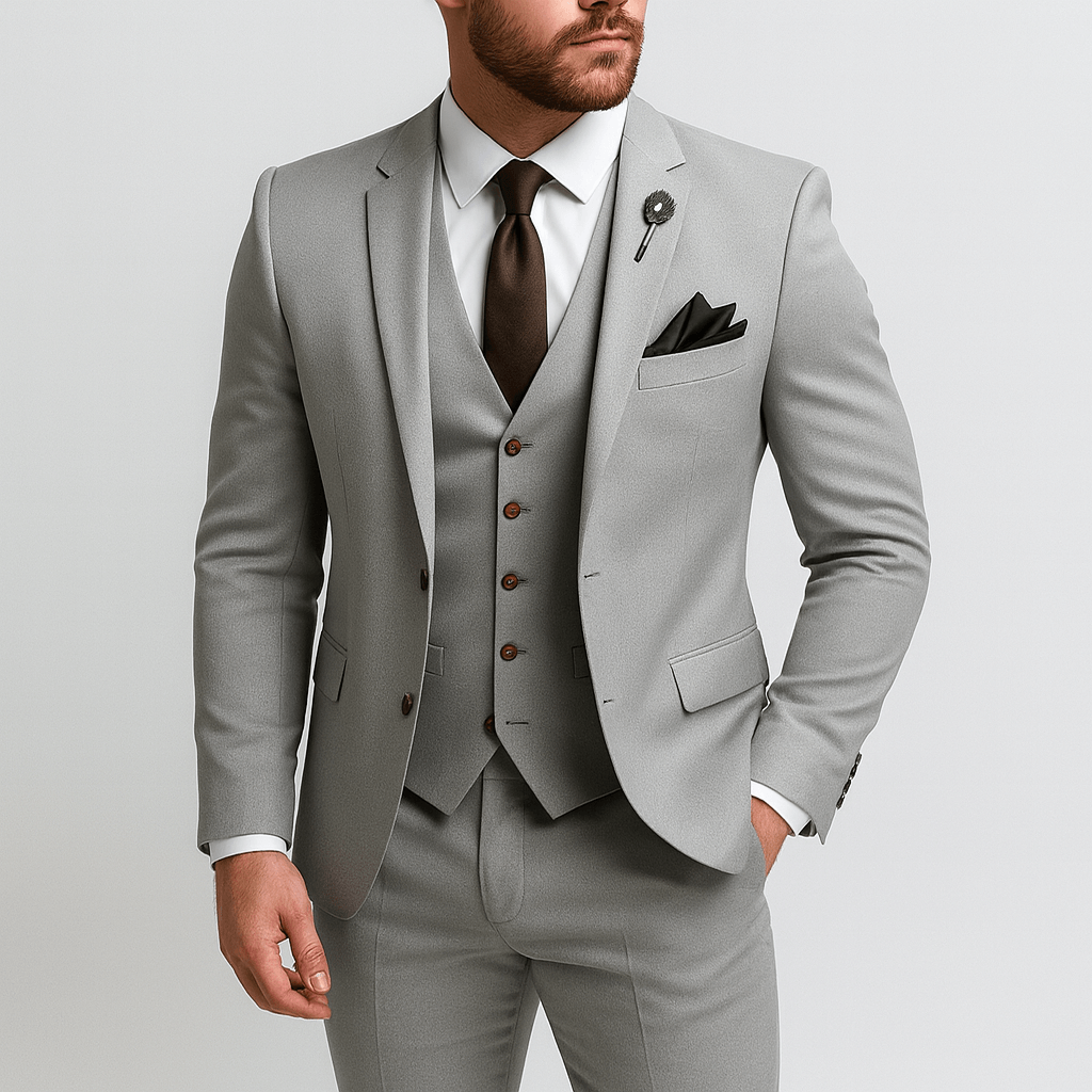 Stoneburry | Classic three-piece formal suit