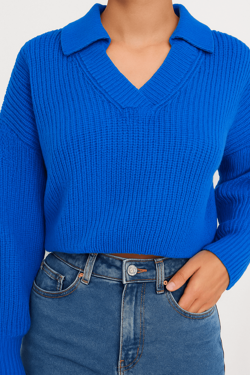 Anneliese | Women's Cozy Knit Sweater - Relaxed Fit - Soft Polyester Knit - All-Season Wear