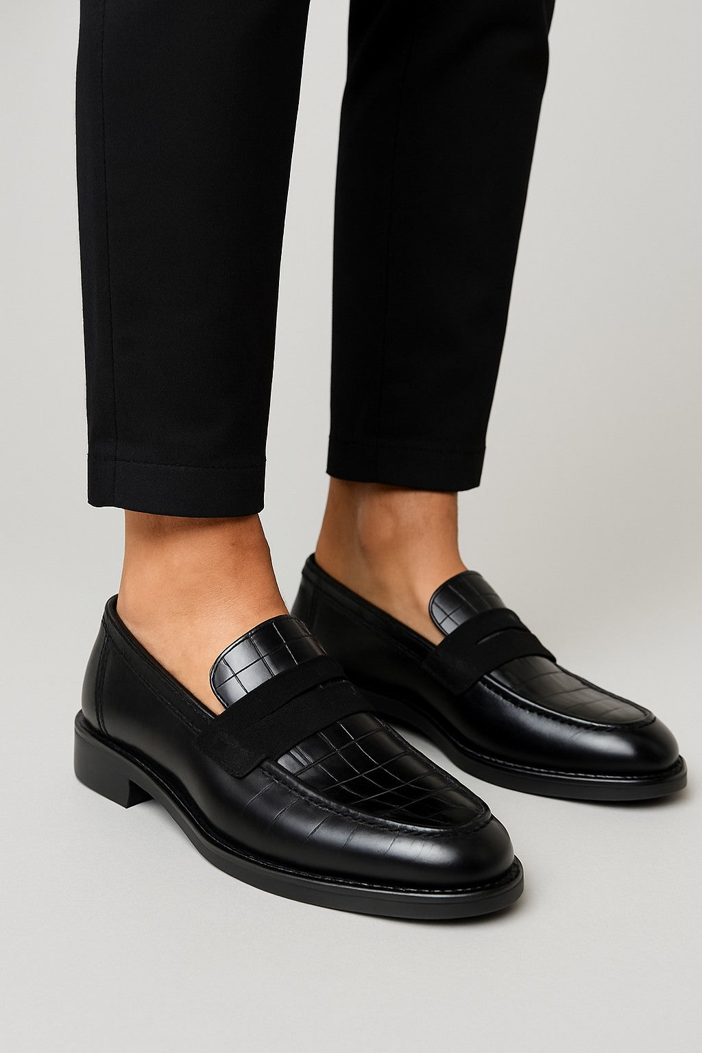 Imogen | Women’s Leather Loafers - Genuine Leather - Cushioned Insole - All-Season Wear