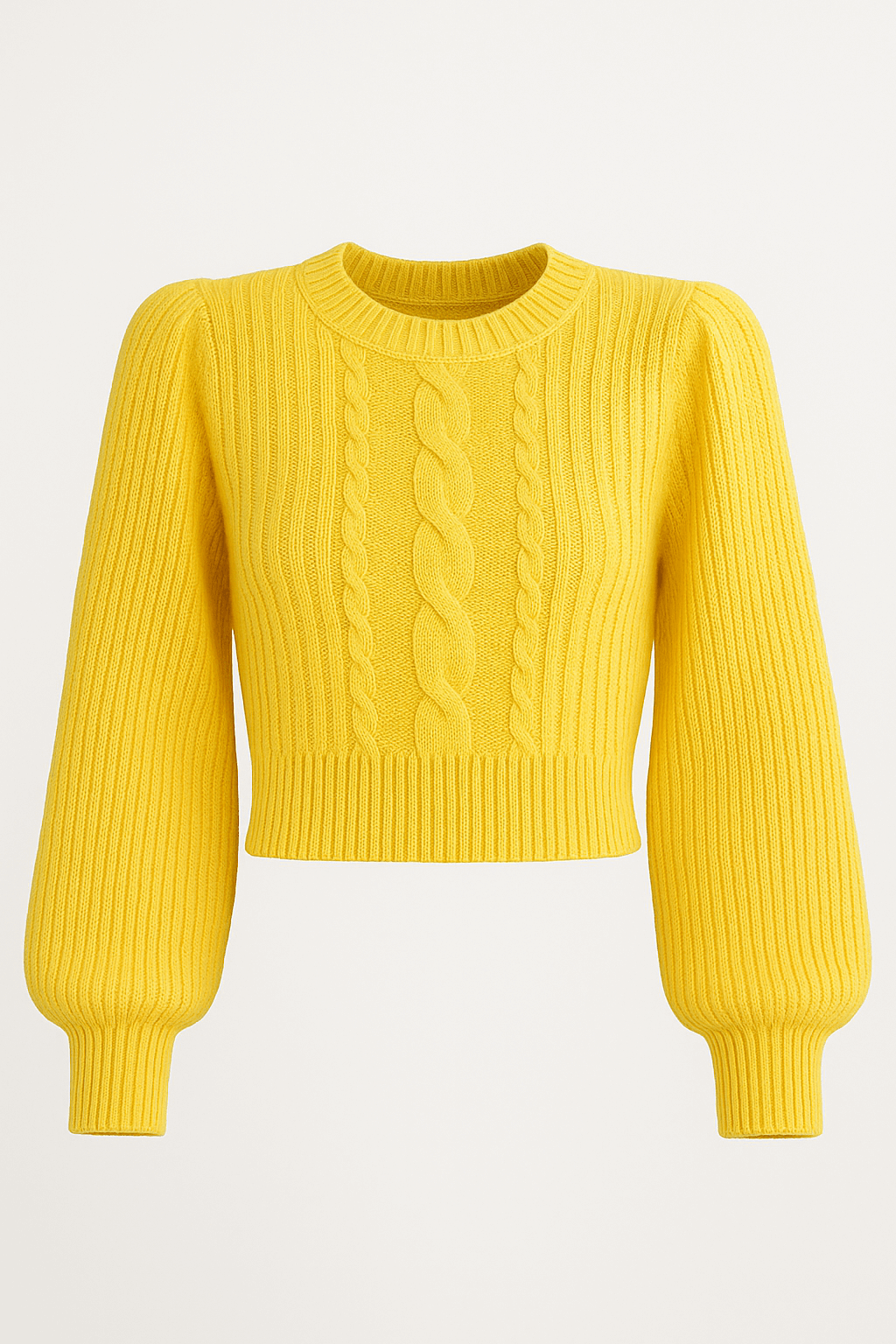 Brianna | Women's Oversized Cardigan Sweater – Cozy Knit with Lantern Sleeves
