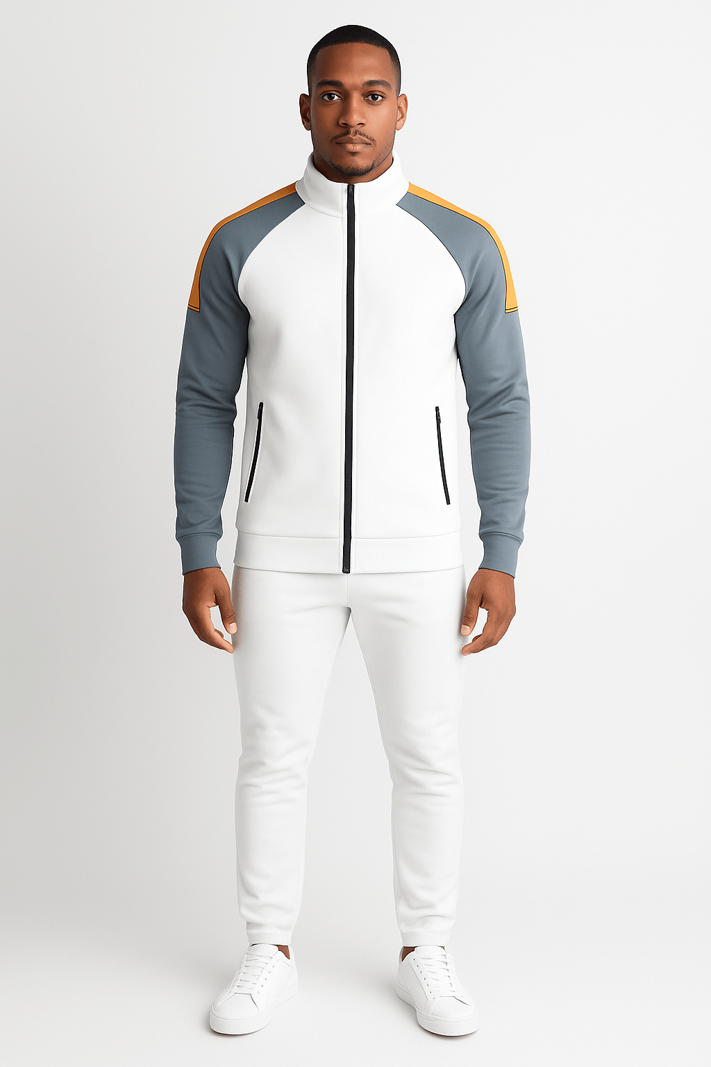 Jacob | Men's Tracksuit – Casual and Comfortable with Contrast Color Design