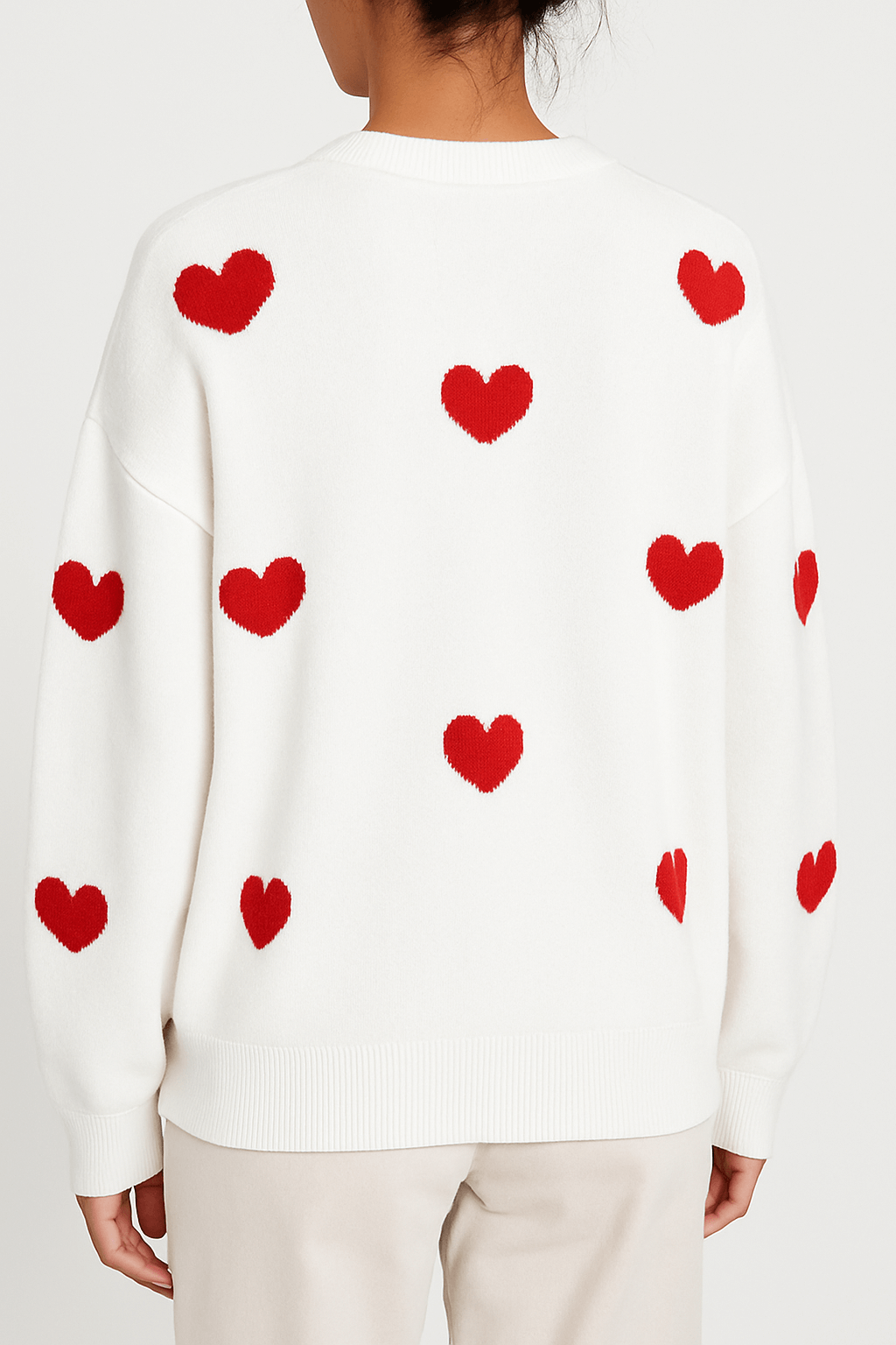 Bronte | Loose Fit Sweater - Oversized Cotton Blend - Cozy Autumn Layer - Women's Casual