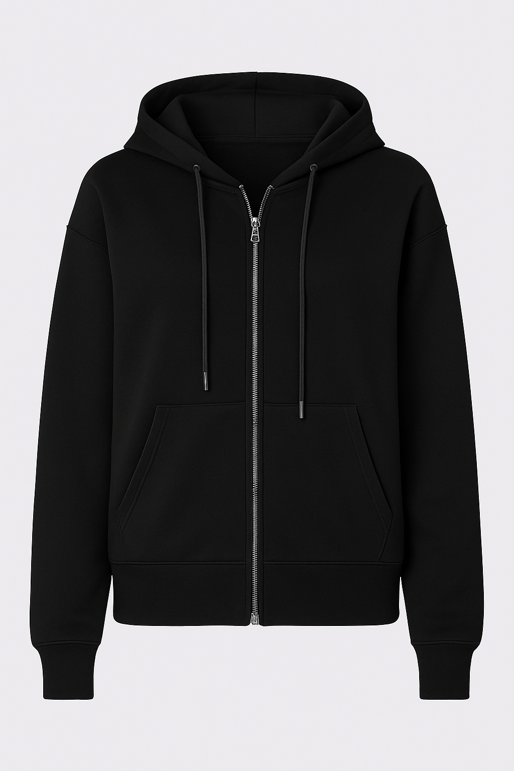 Simone | Women’s Oversized Hooded Jacket - Zip Front - Soft Cotton Blend - Casual Fit
