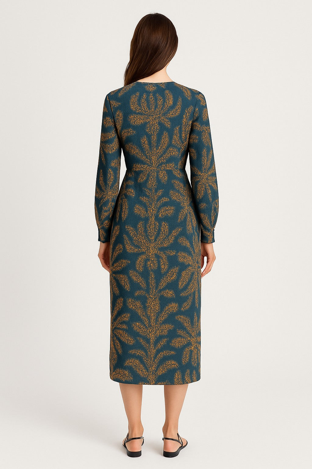 Amelia | Women’s A-Line Dress - Sustainable Cotton Blend - Breathable All-Season Fabric