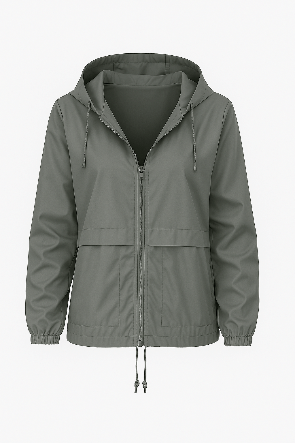 Paloma | Women’s Hooded Windbreaker - Lightweight Polyester - Adjustable Drawstrings - Zip-Up Front