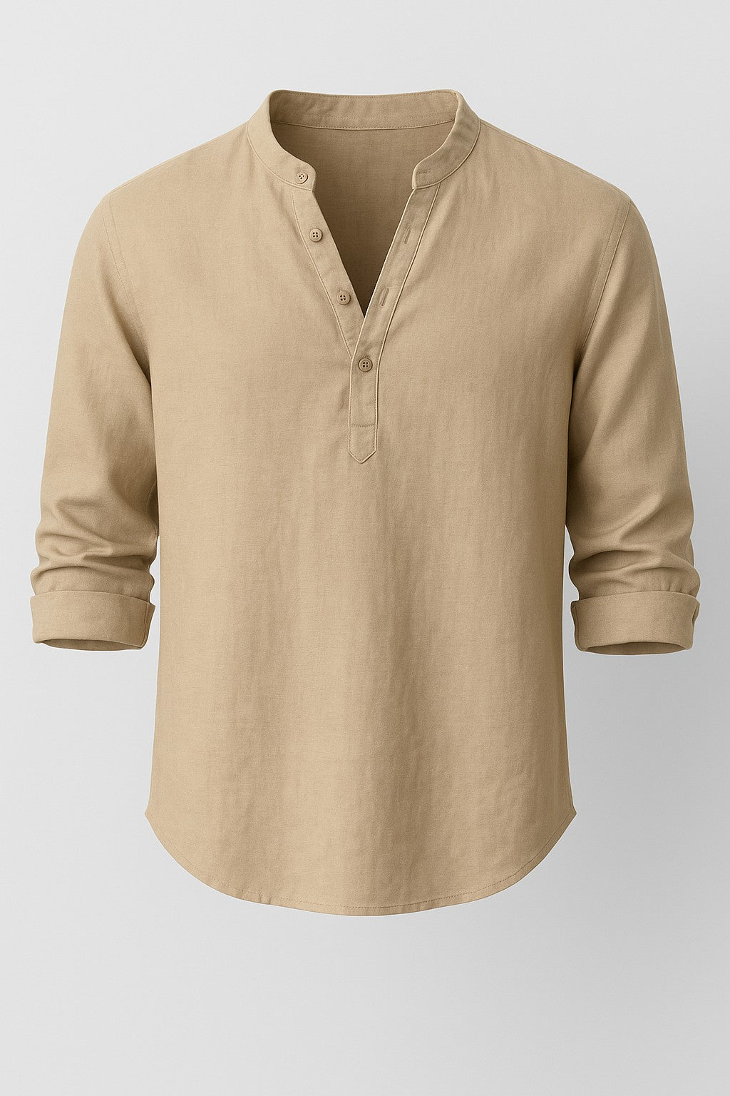Freddie | Men's Linen Shirt - Breathable, Lightweight, Casual Beachwear