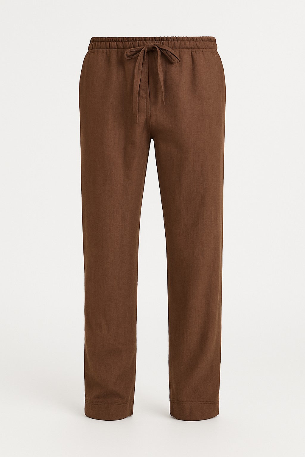Alfie | Men’s Wide-Leg Trousers – Breathable Linen – Relaxed Fit – Drawstring Waist – Full Length