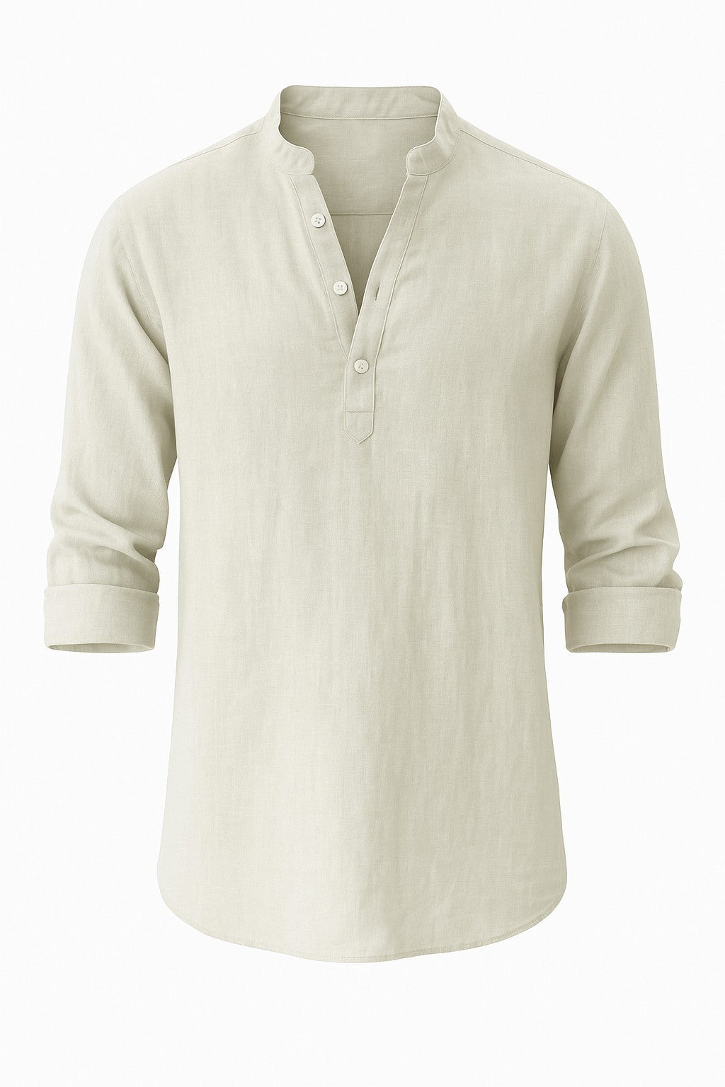 Freddie | Men's Linen Shirt - Breathable, Lightweight, Casual Beachwear