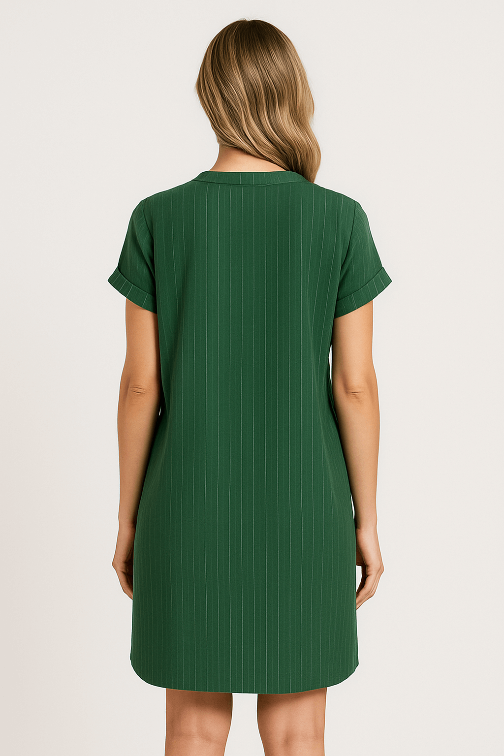 Clara | Women’s Midi Dress - V-Neck - Elegant Style - Casual to Formal