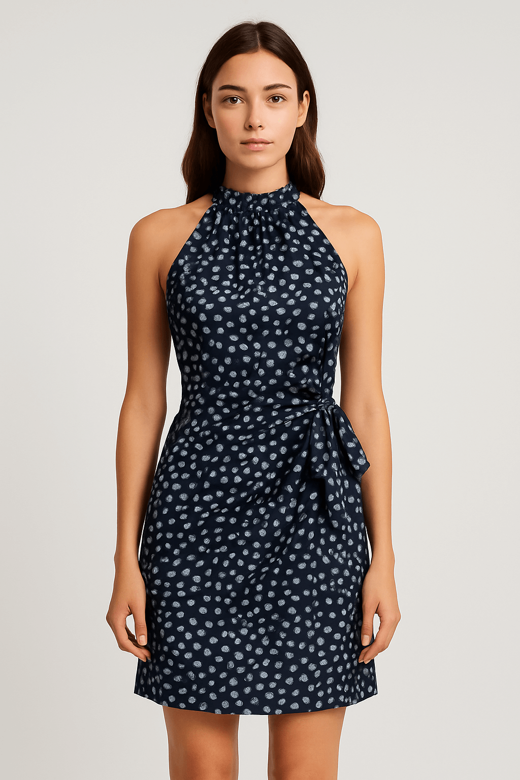 Lena | Women’s Halterneck Maxi Dress - Bound Waist - Summer Outfit - Casual to Formal