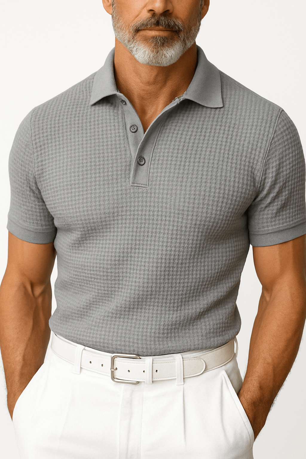 Sebastian | Men’s Cotton Polo Shirt - Slim Fit - Casual Wear - Breathable Fabric