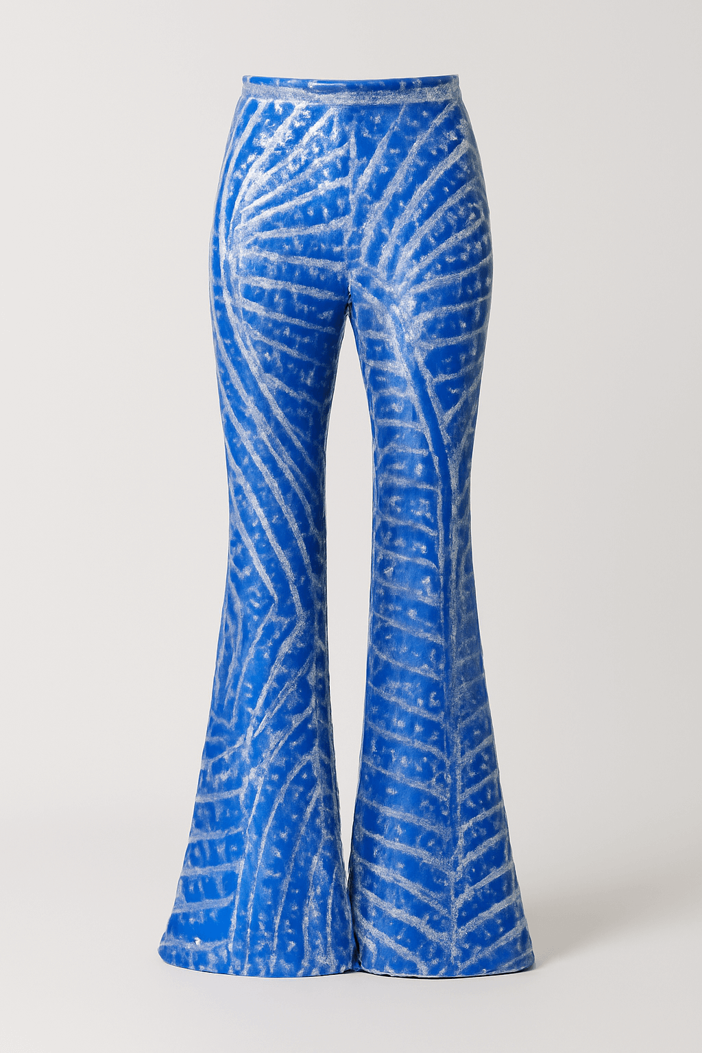 Edith | Women’s Sequin Flared Pants - Party Wear - Stretch Waistband
