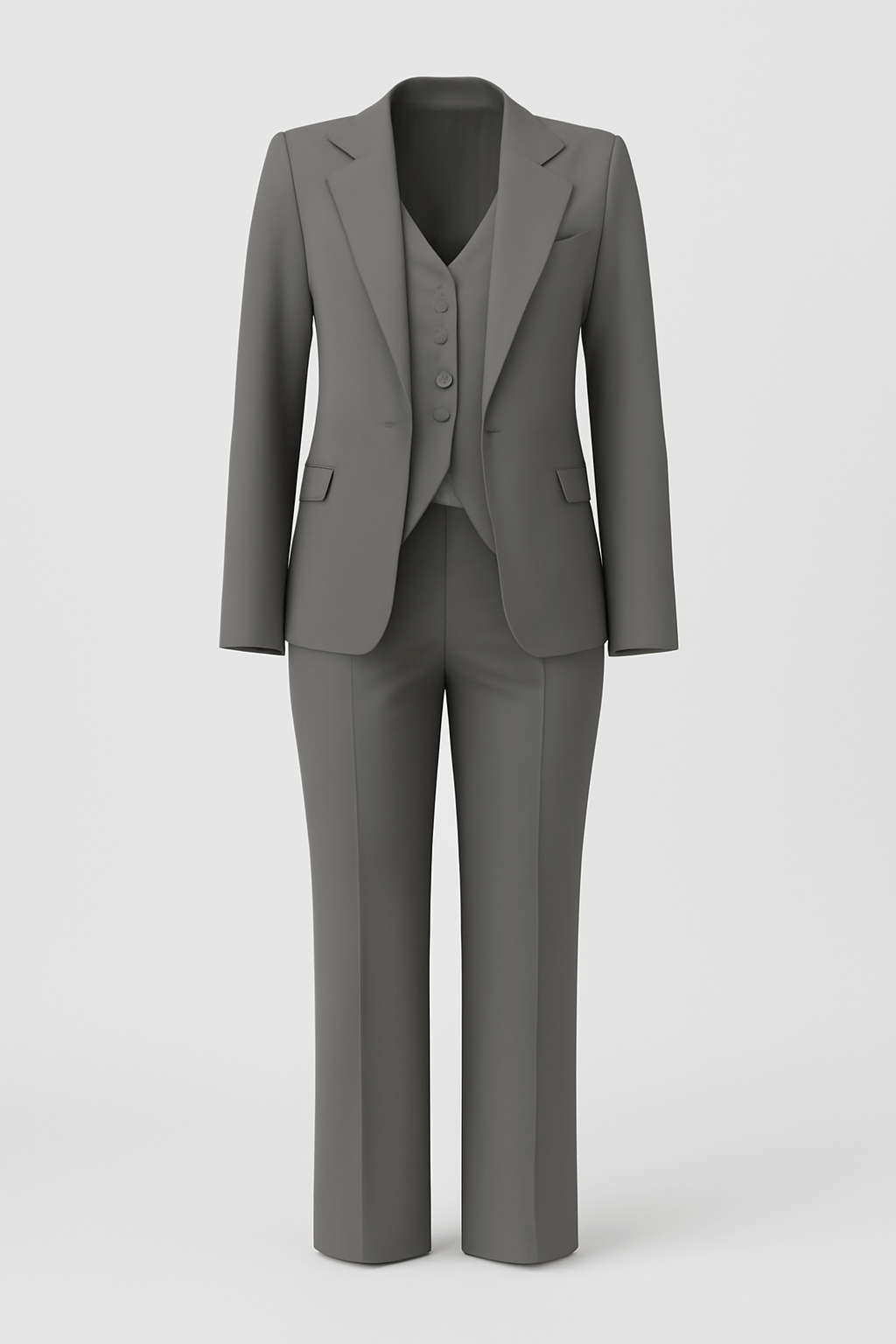 Grace | Women's 3-Piece Suit Set – Elegant Blazer, Vest & Trousers for All-Season Wear