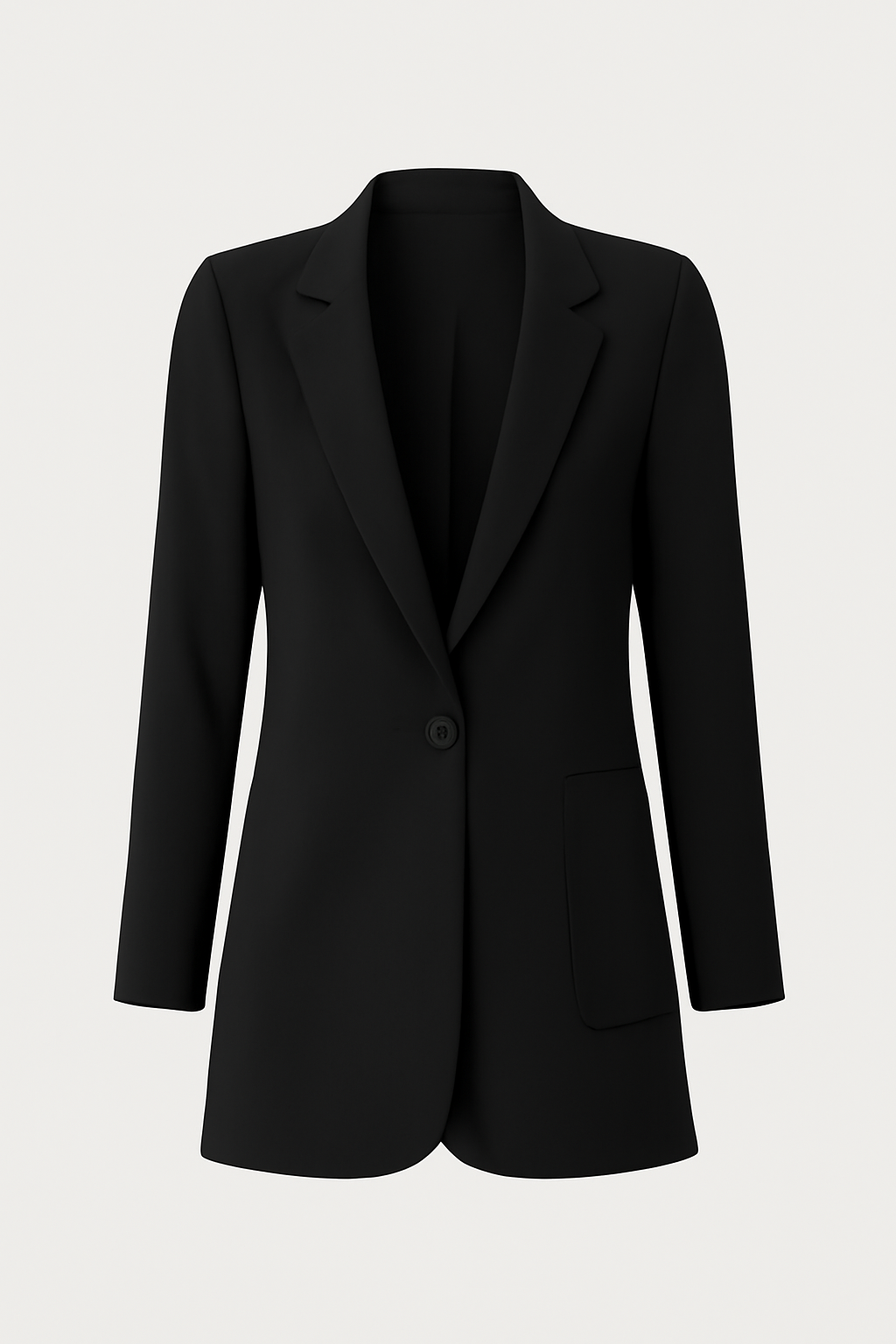 Penny | Women’s Blazer – Tailored Fit – Longline Cut – Notched Lapel – Formal Smart Style