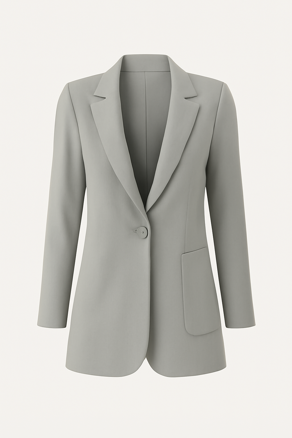 Penny | Women’s Blazer – Tailored Fit – Longline Cut – Notched Lapel – Formal Smart Style
