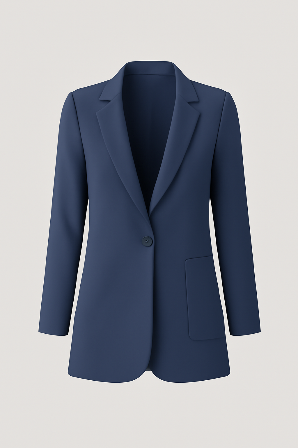 Penny | Women’s Blazer – Tailored Fit – Longline Cut – Notched Lapel – Formal Smart Style