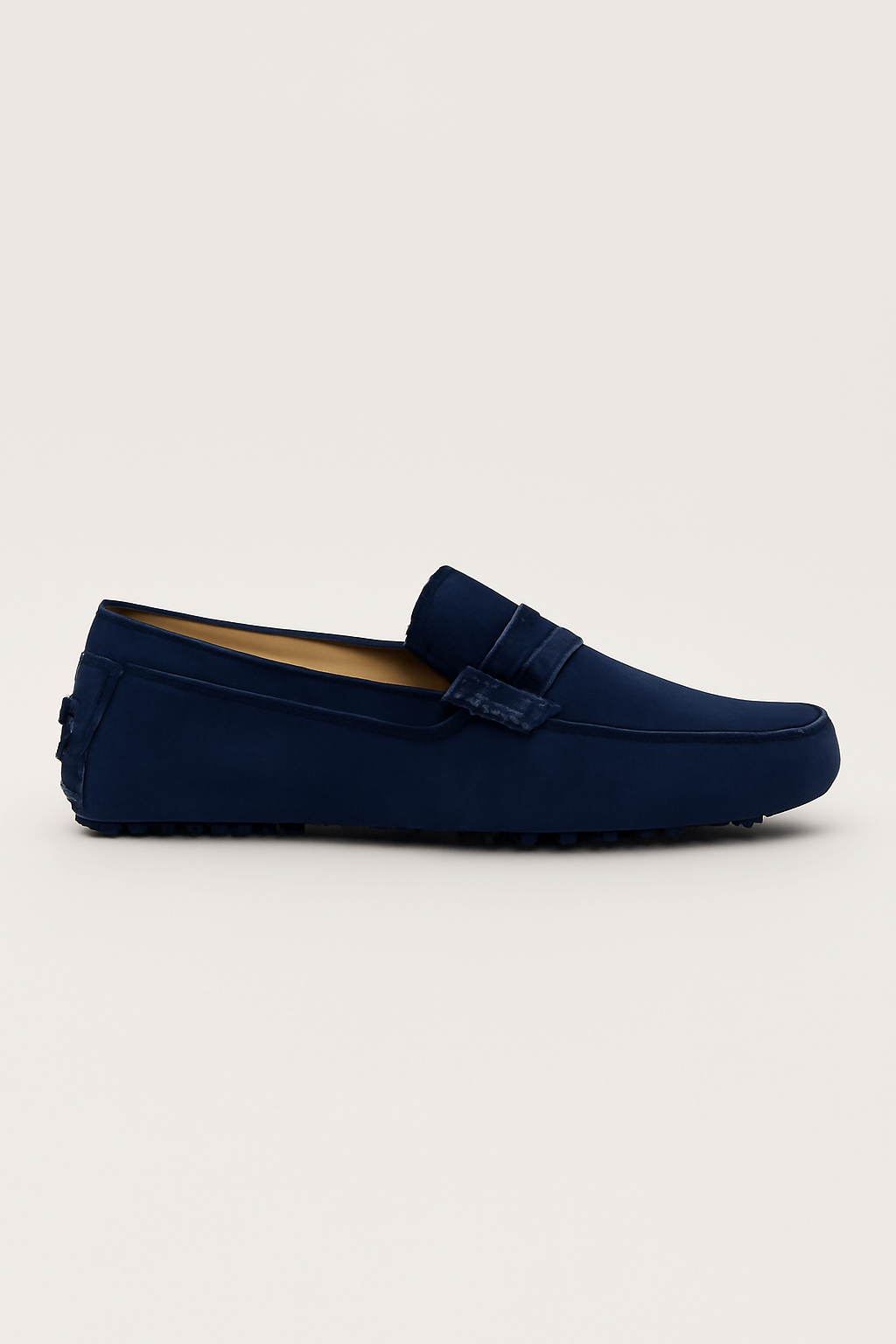 Jude | Men’s Suede Driver Loafers - All-Leather Insole - Fine Stitch Detailing