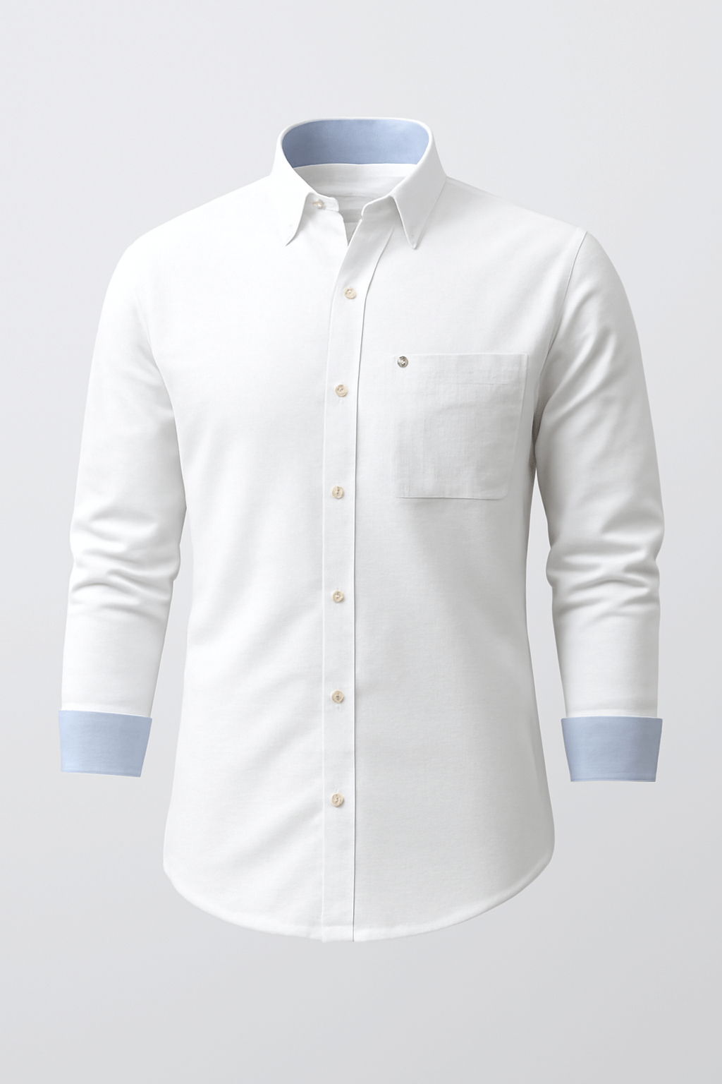 Harlem | Men's Slim Fit Linen Shirt – Breathable Cotton-Linen Blend – Casual Long Sleeve