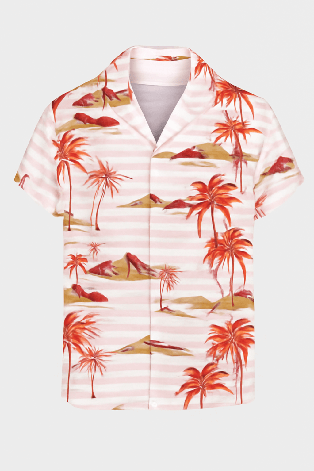 Jenson | Men's Hawaiian Shirt – Floral Print – Short Sleeve & Breathable Fabric