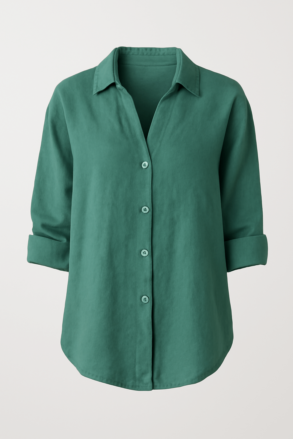 Camelia | Women's Linen Button-Up Shirt – Relaxed Fit – Long Sleeve & Adjustable Cuffs