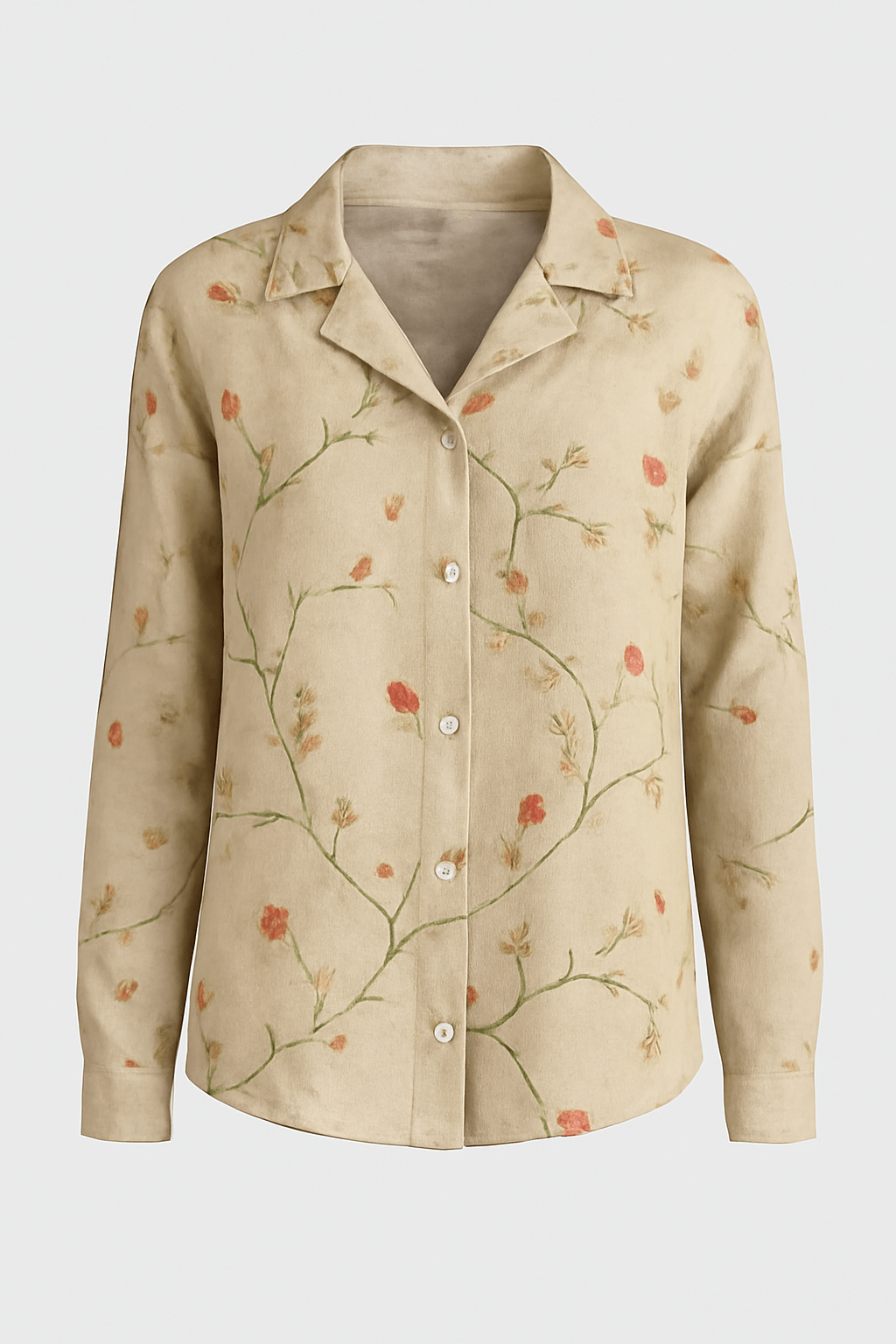 Blake | Women's Long Sleeve Blouse – Retro-Inspired Design – Timeless Elegance & Comfort