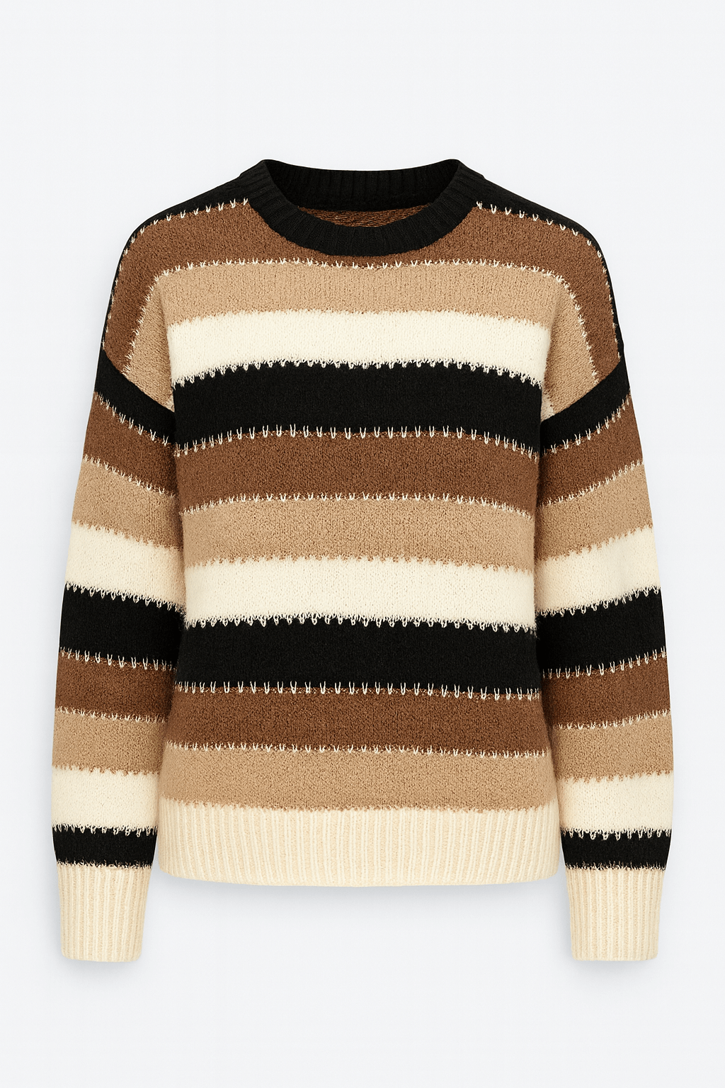 Laurel | Women's Striped Knitted Sweater – Cozy & Chic for Fall/Winter