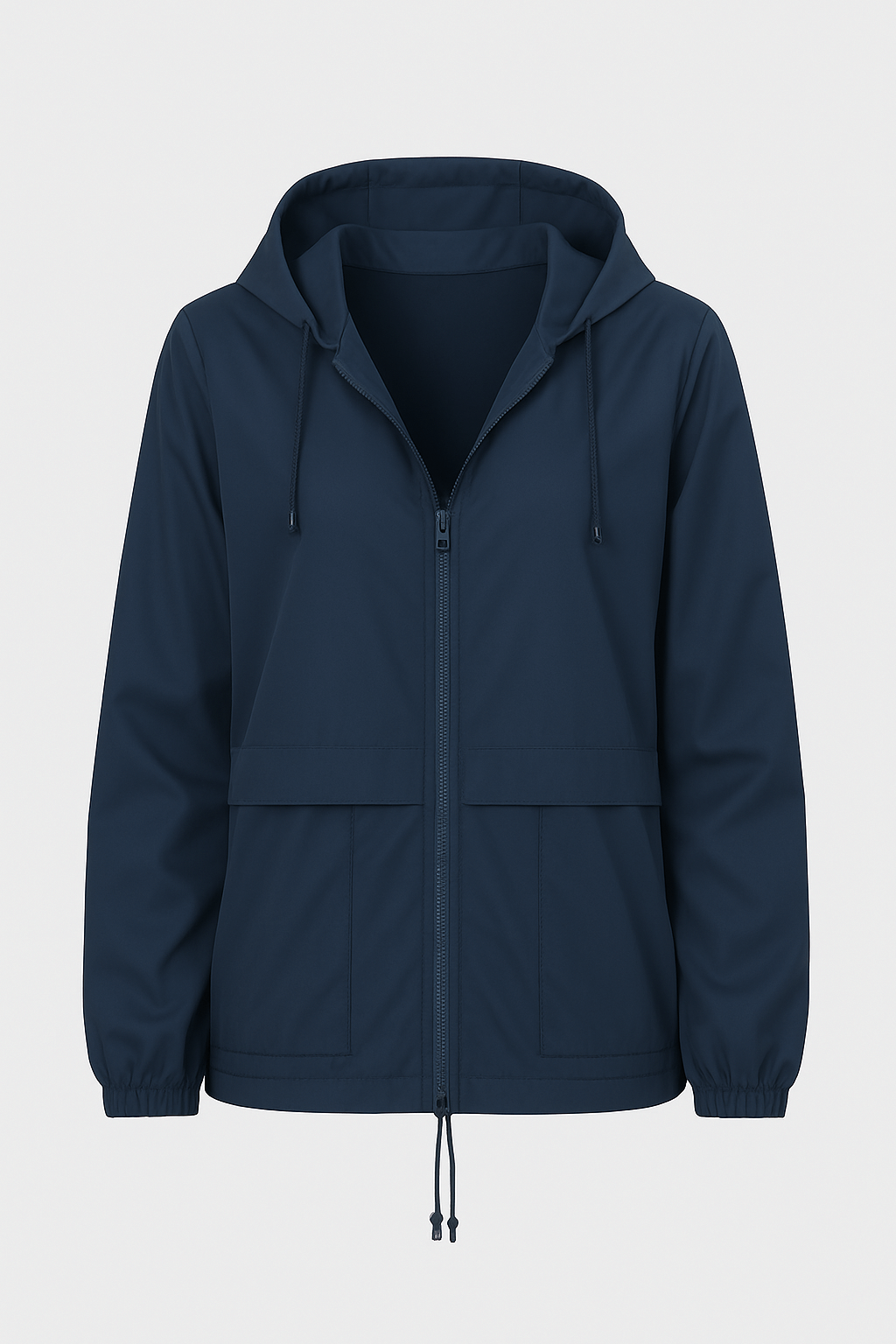 Paloma | Women’s Hooded Windbreaker - Lightweight Polyester - Adjustable Drawstrings - Zip-Up Front