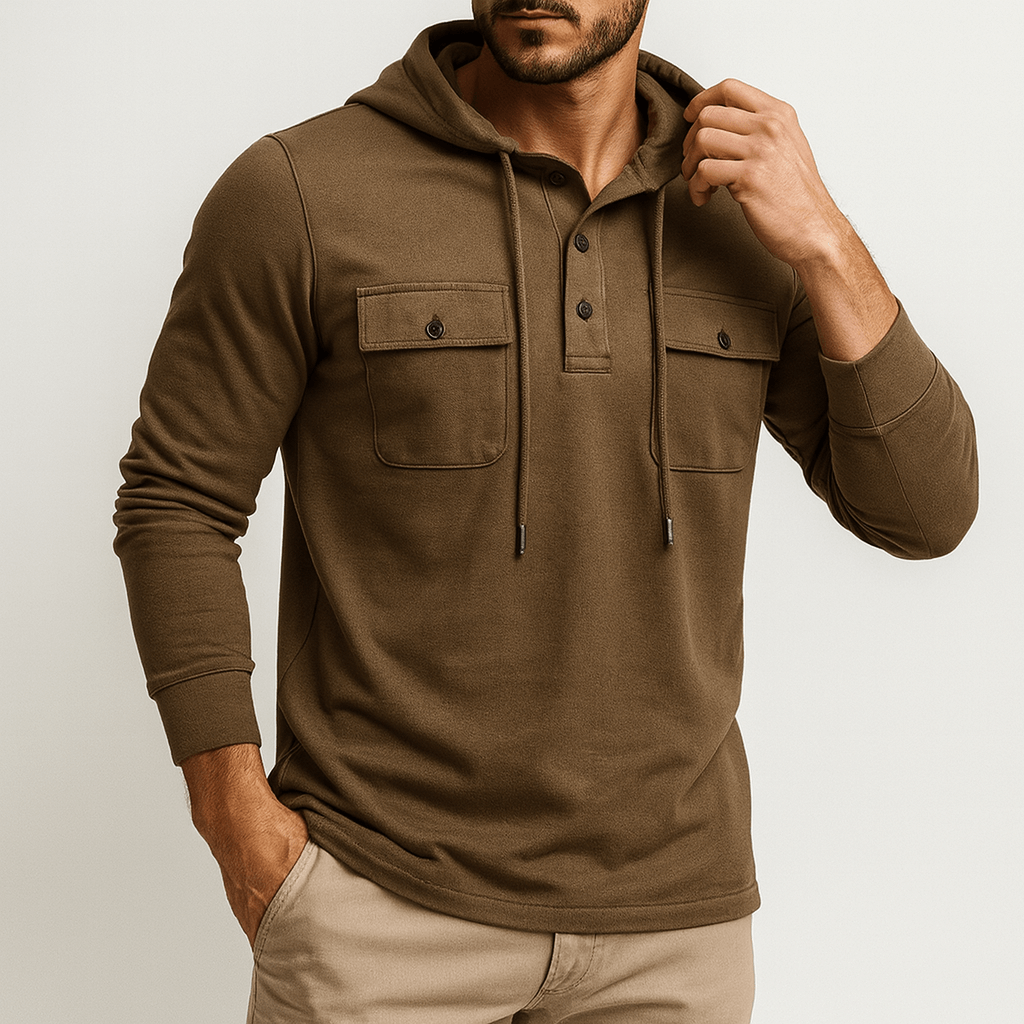 Stoneburry | Soft cotton-polyester blend hoodie