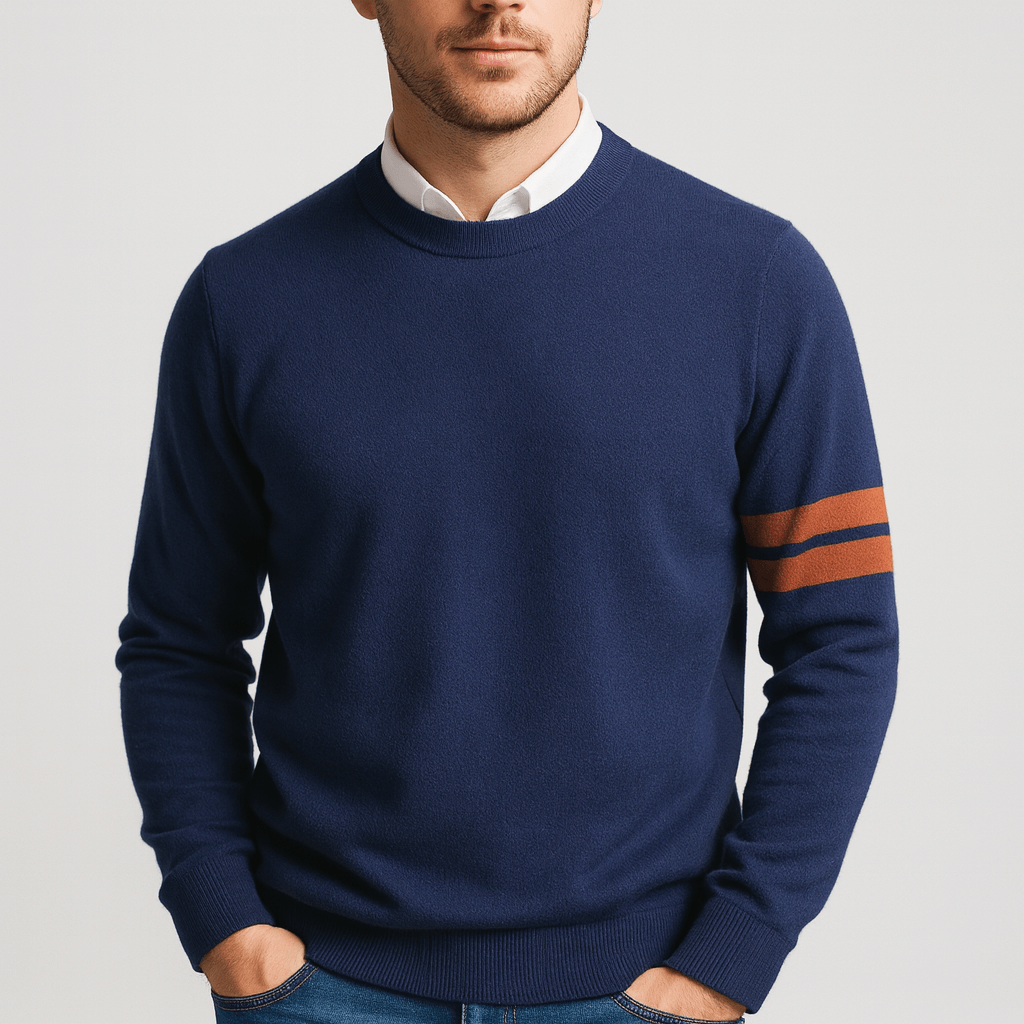 Stoneburry | Wool blend crew neck sweater