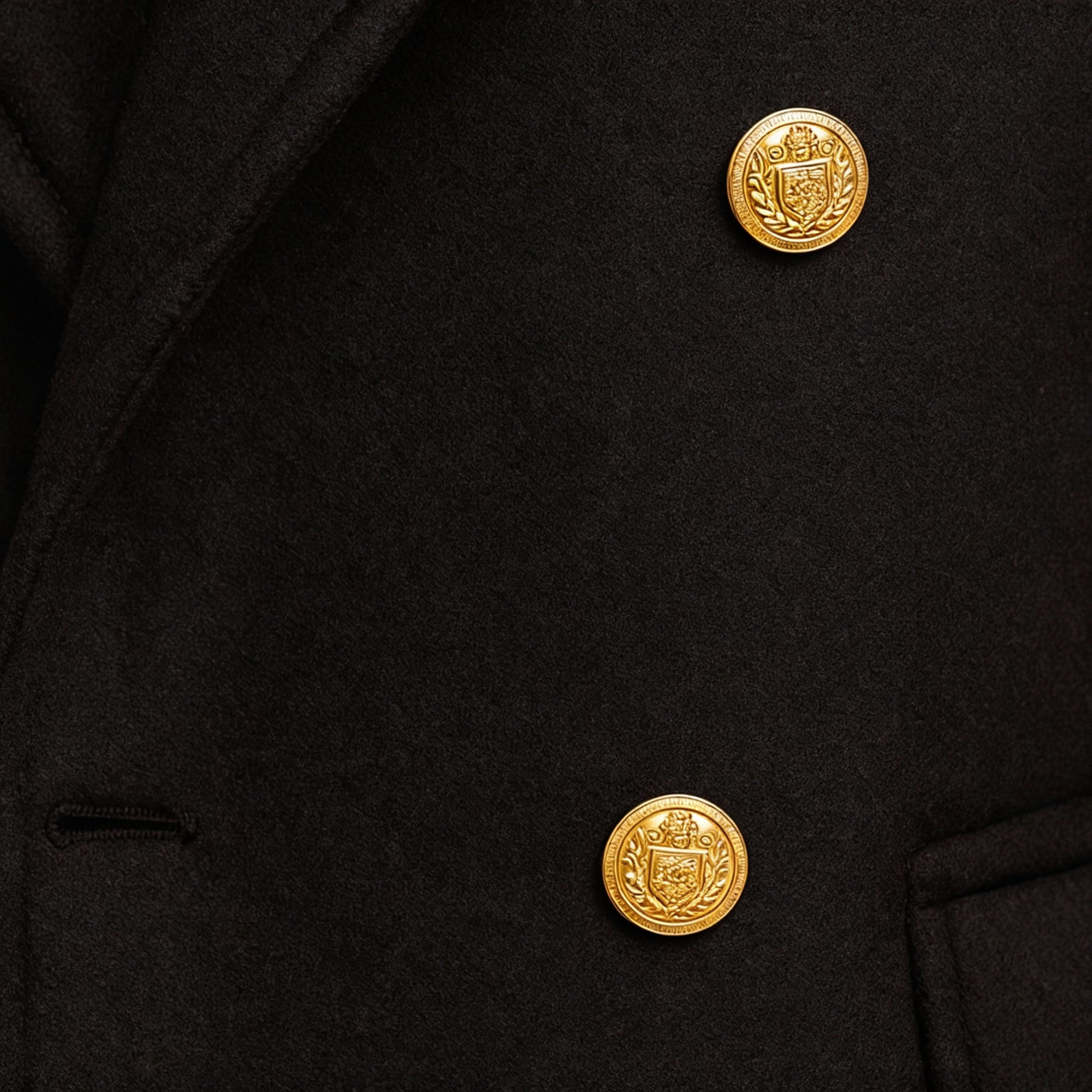 Stoneburry | Double-Breasted Wool Blend Mid-Length Coat