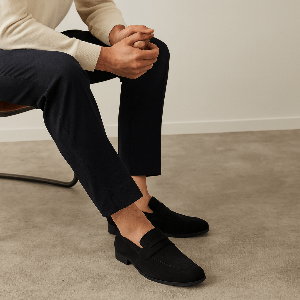 Stoneburry | Calf Suede Loafers