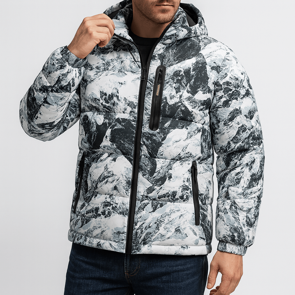 Stoneburry | Padded lightweight windbreaker jacket