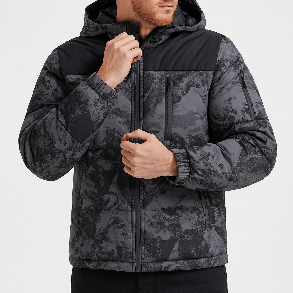 Stoneburry | Padded lightweight windbreaker jacket