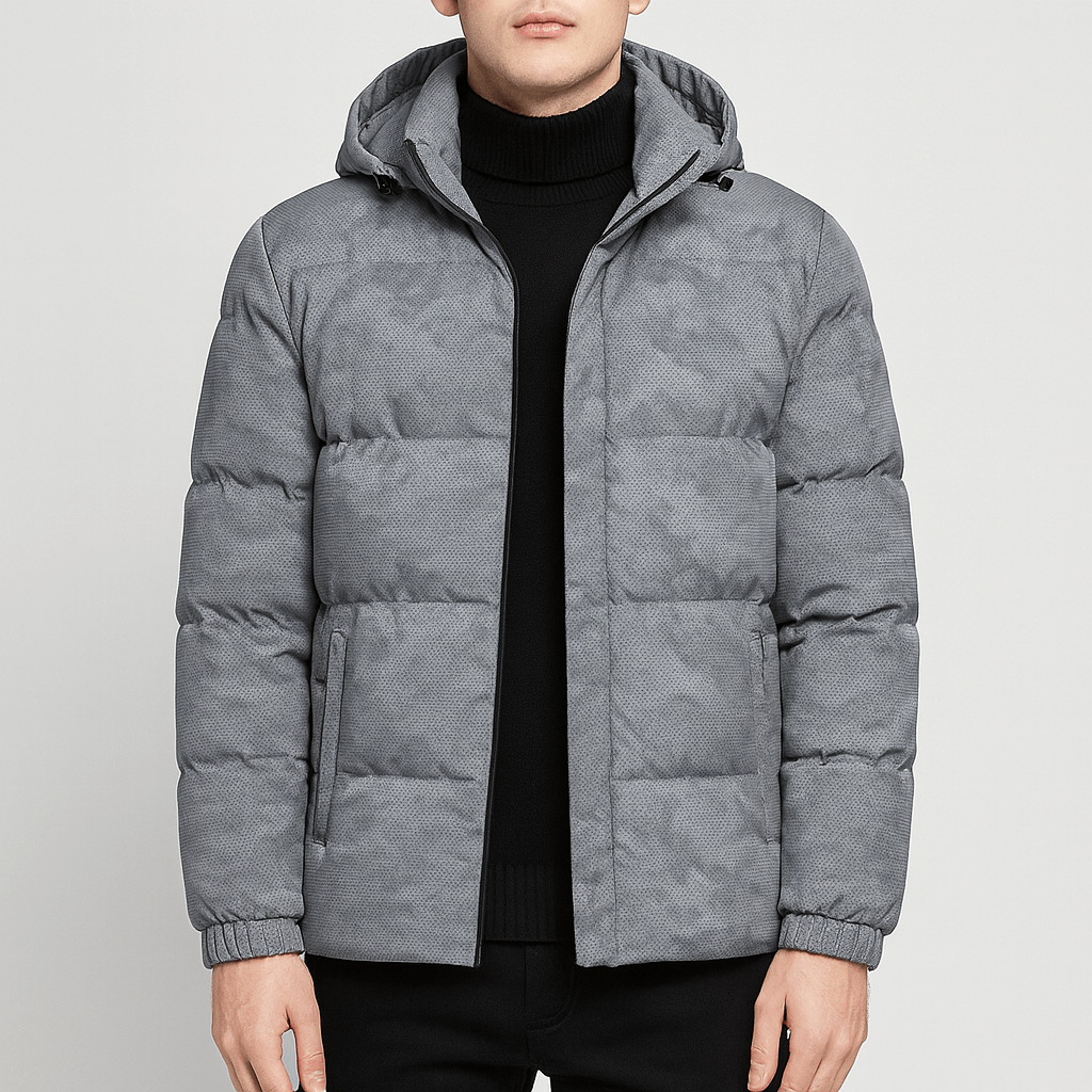 Stoneburry | Insulated camouflage puffer jacket