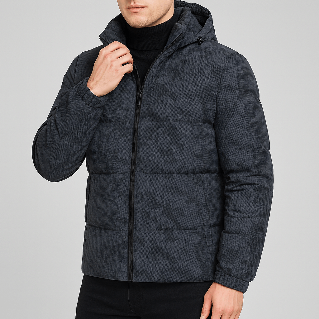 Stoneburry | Insulated camouflage puffer jacket