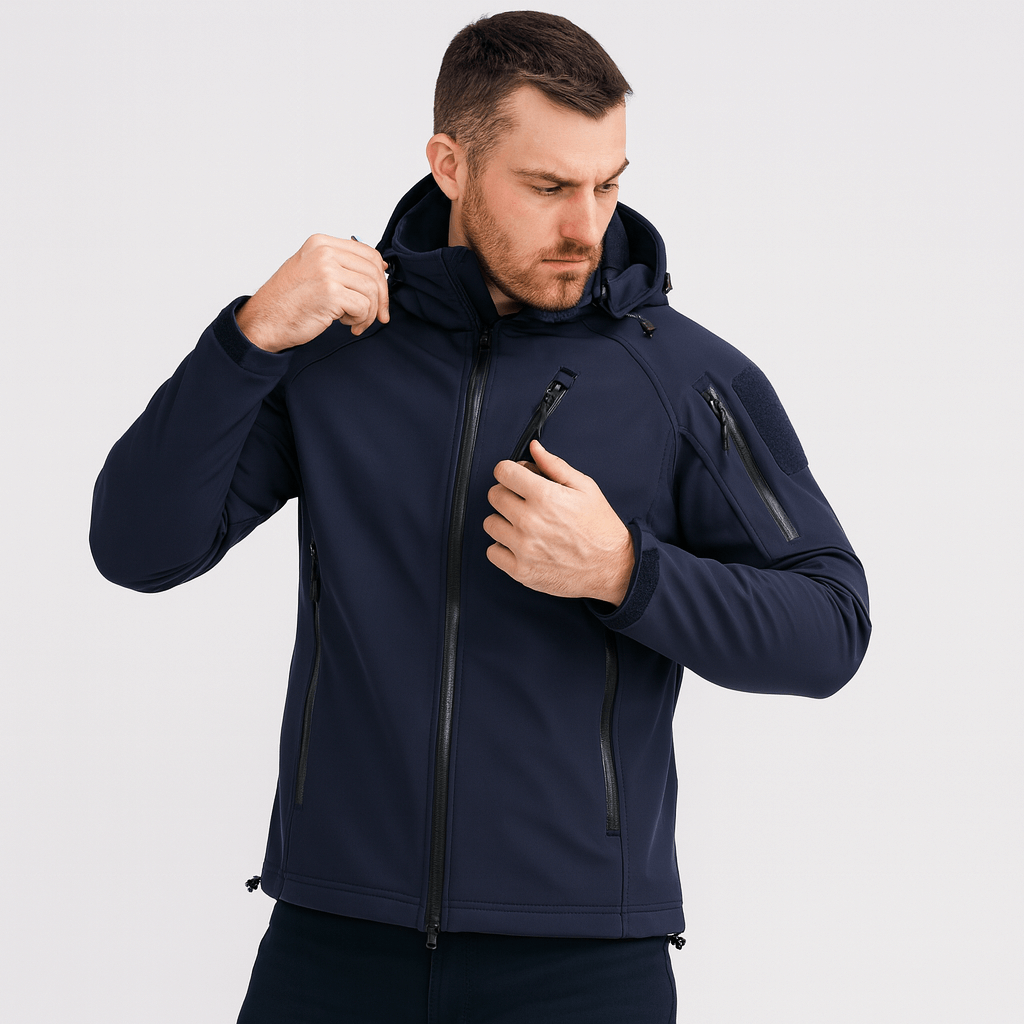 Stoneburry | Weather-resistant hooded jacket