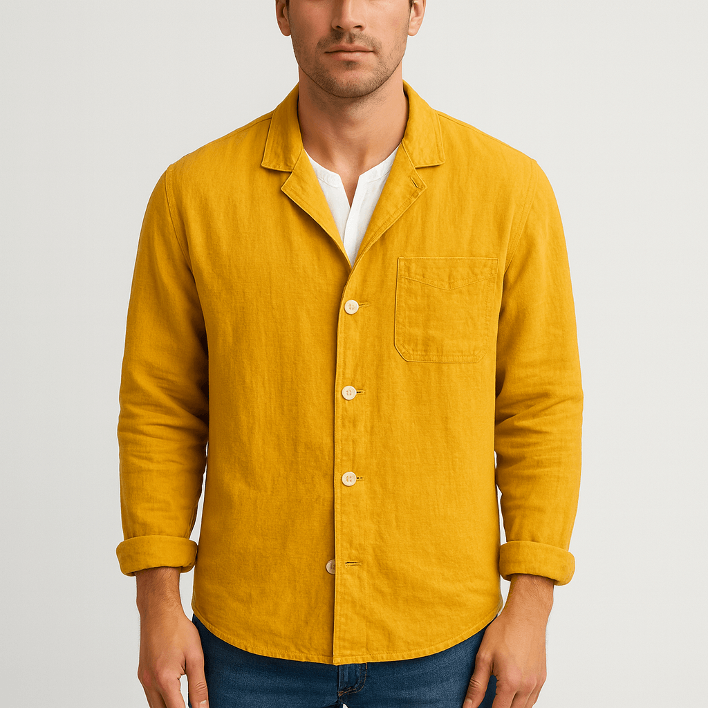 Stoneburry | Relaxed fit casual jacket with breathable fiber blend