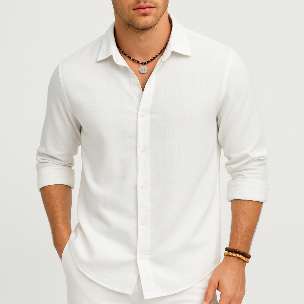 Stoneburry | Tailored fit long sleeve shirt