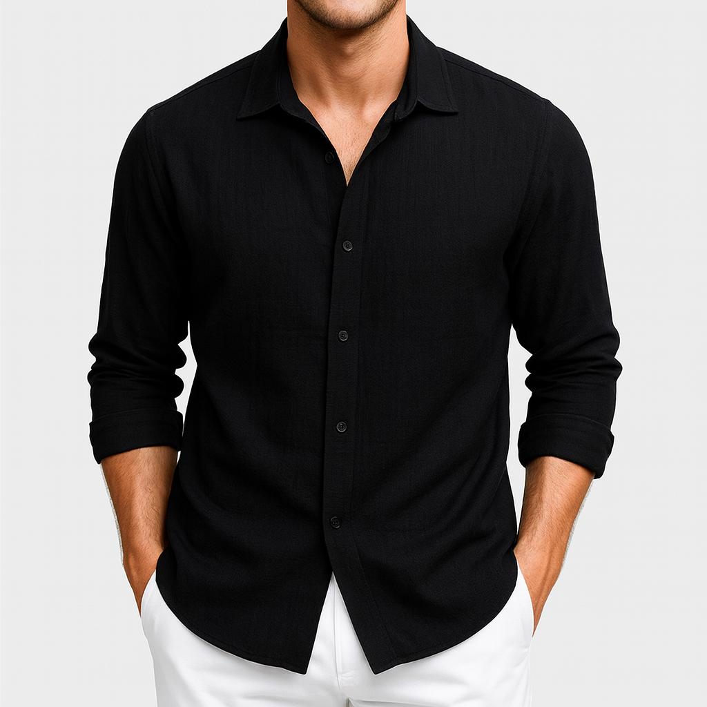 Stoneburry | Tailored fit long sleeve shirt
