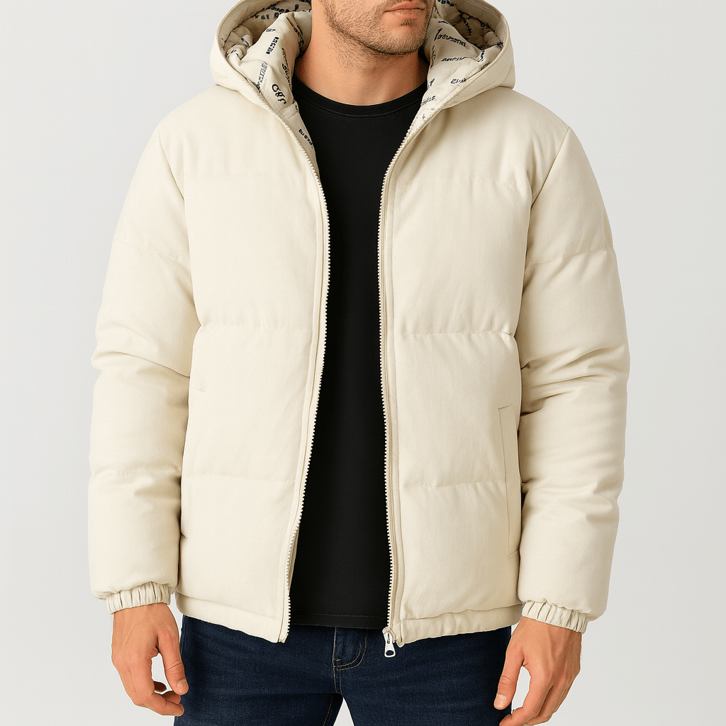 Stoneburry | Reversible padded winter jacket with hood