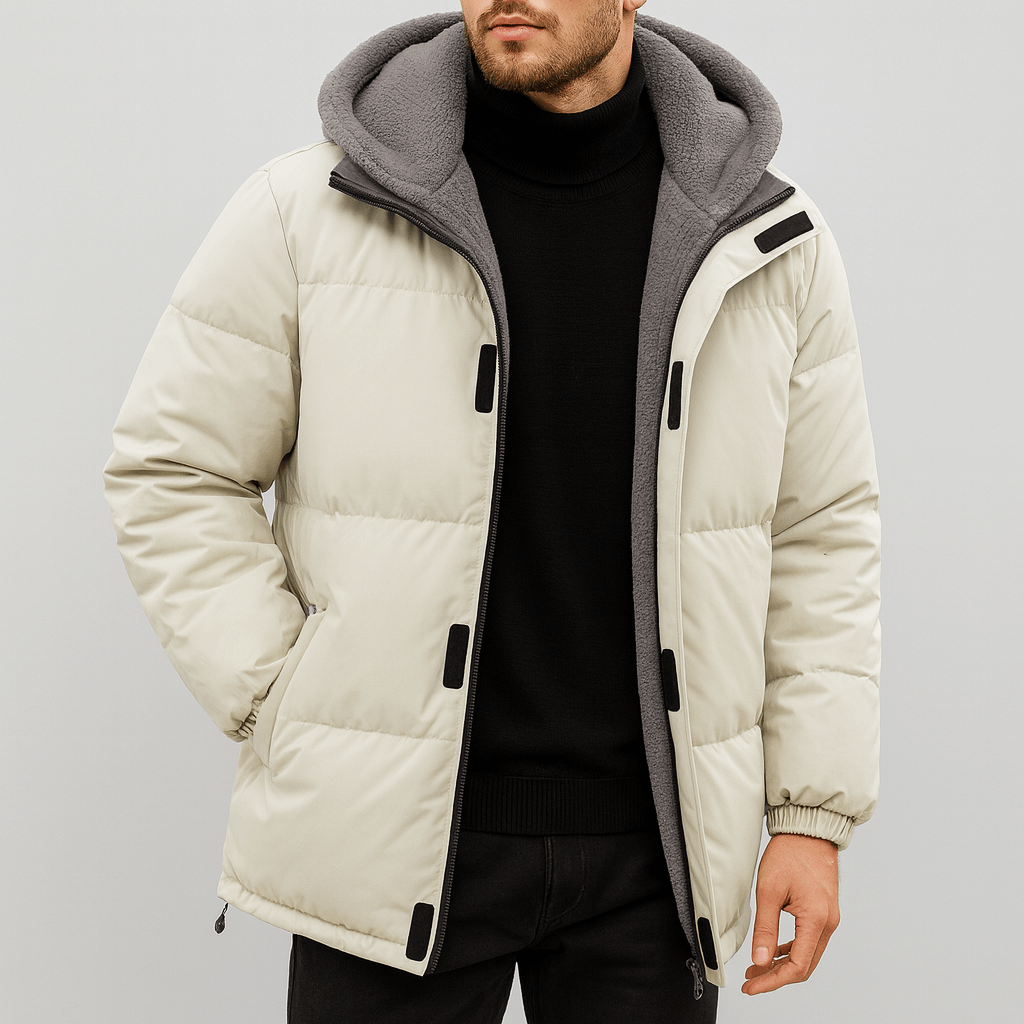 Stoneburry | Insulated puffer jacket with hood