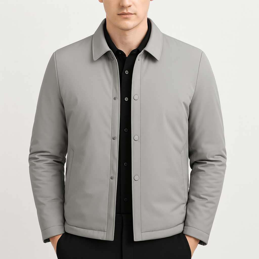 Stoneburry | Lightweight down jacket with single-breasted design